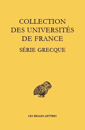 Collection des universités de France Série grecque