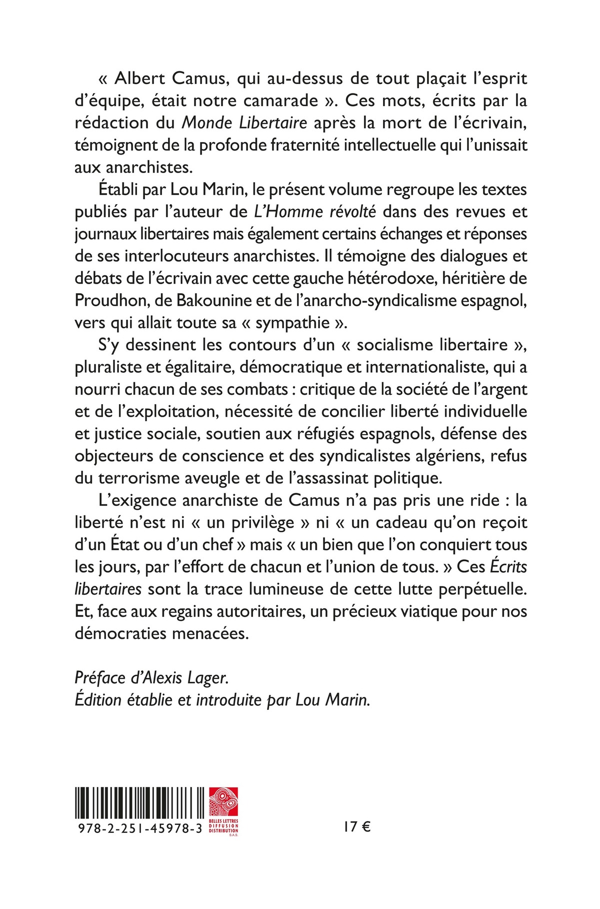 Écrits libertaires