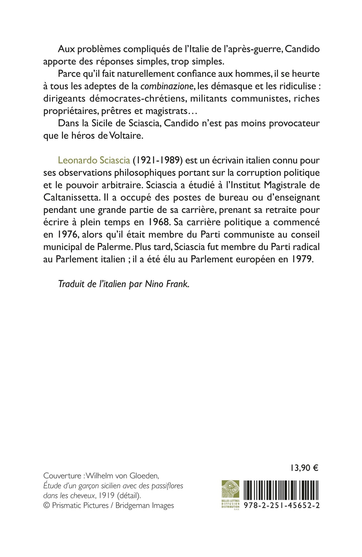 Candido ou un rêve fait en Sicile