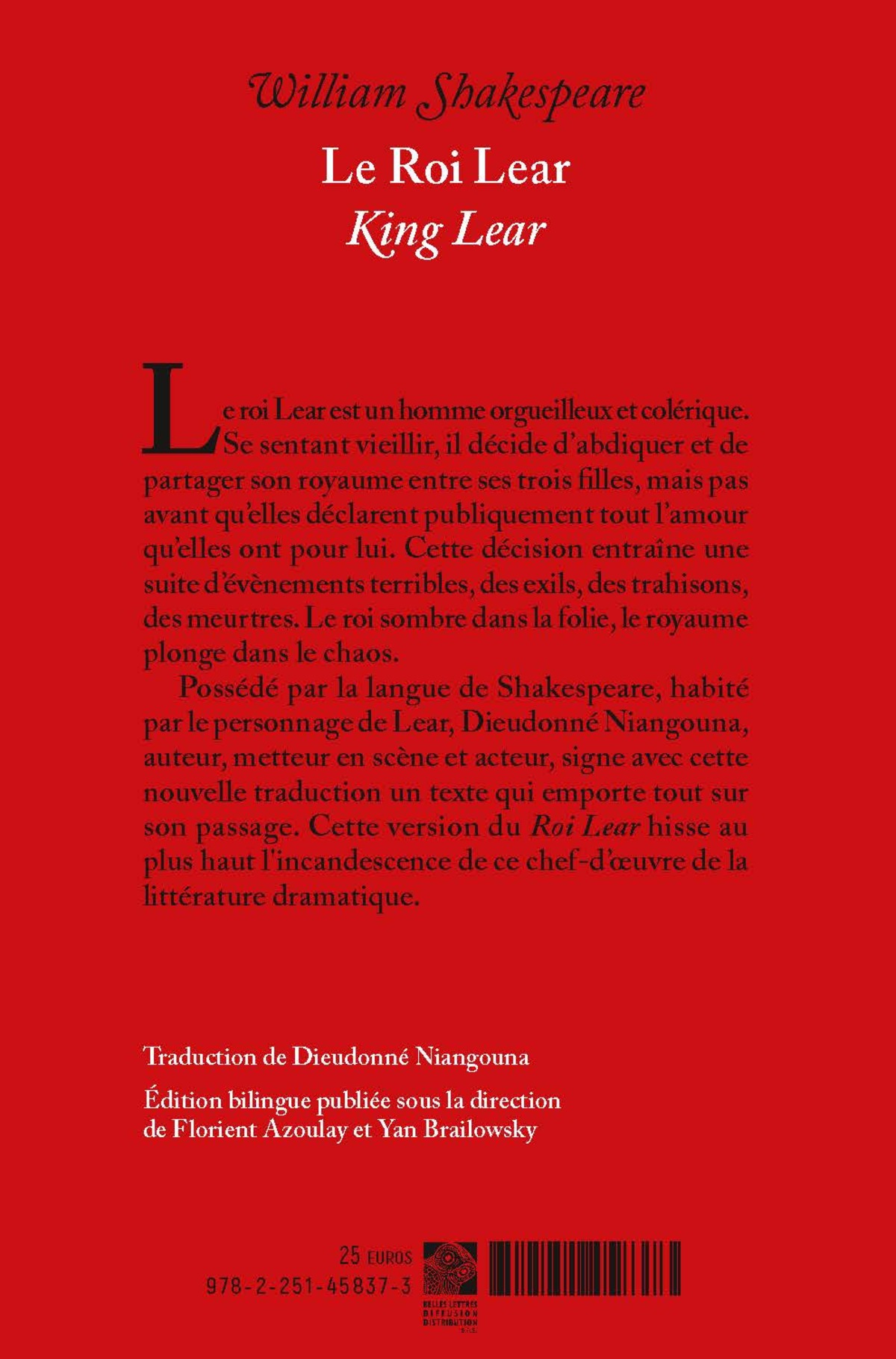 Le Roi Lear / King Lear