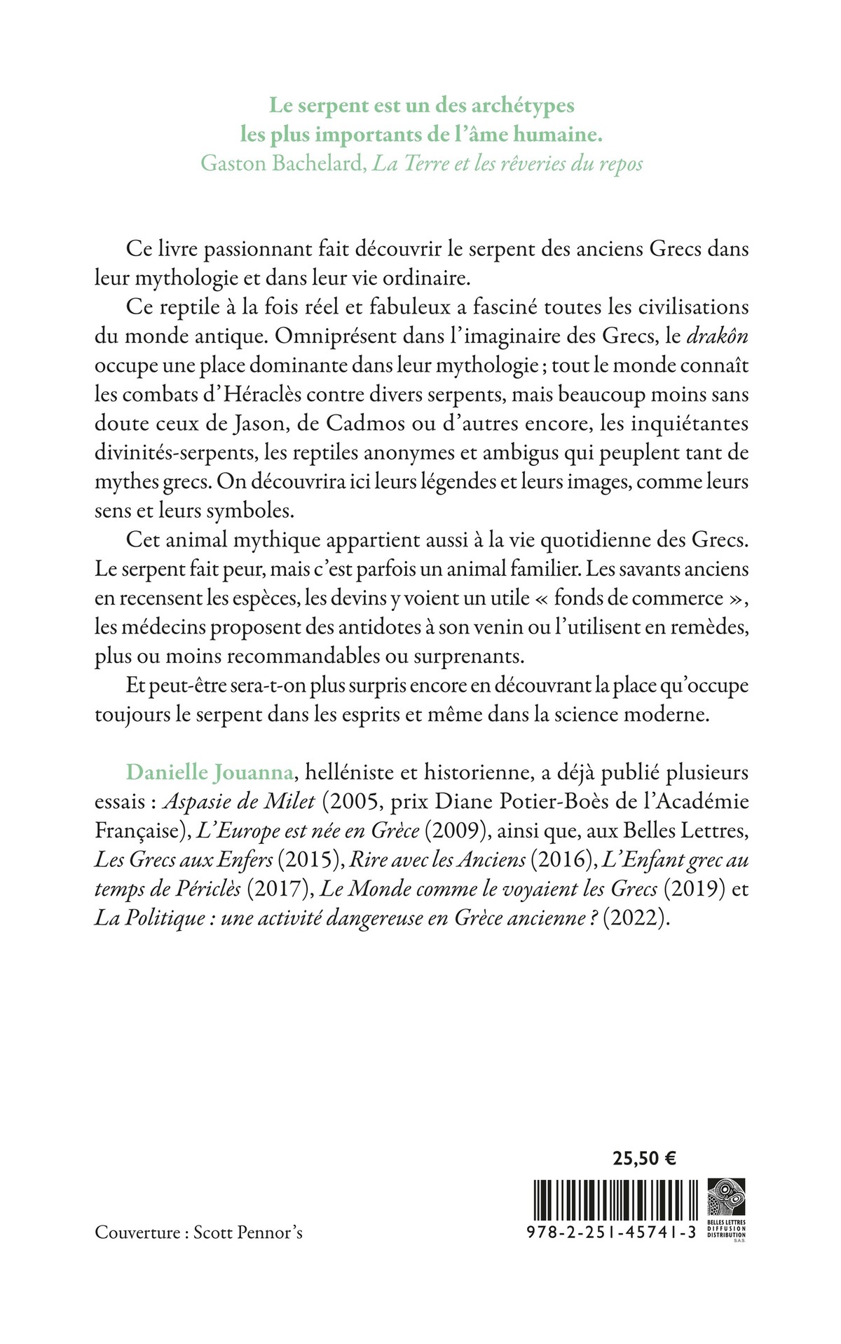 Le serpent chez les Grecs
