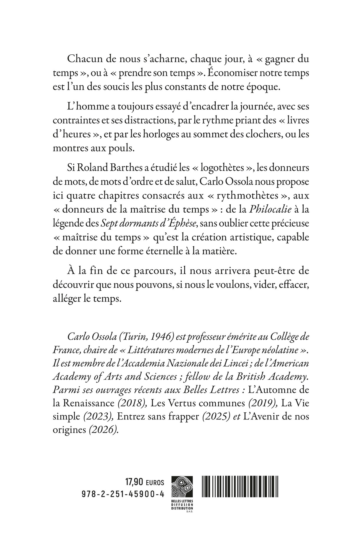 Alléger le temps