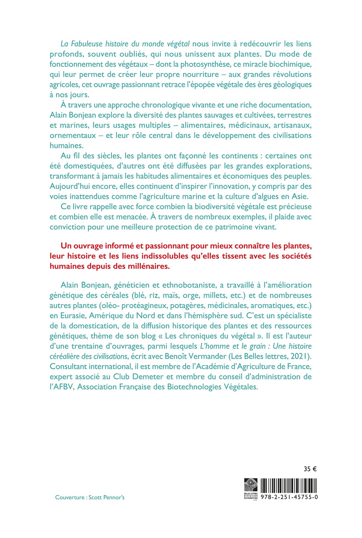 La Fabuleuse histoire du monde végétal