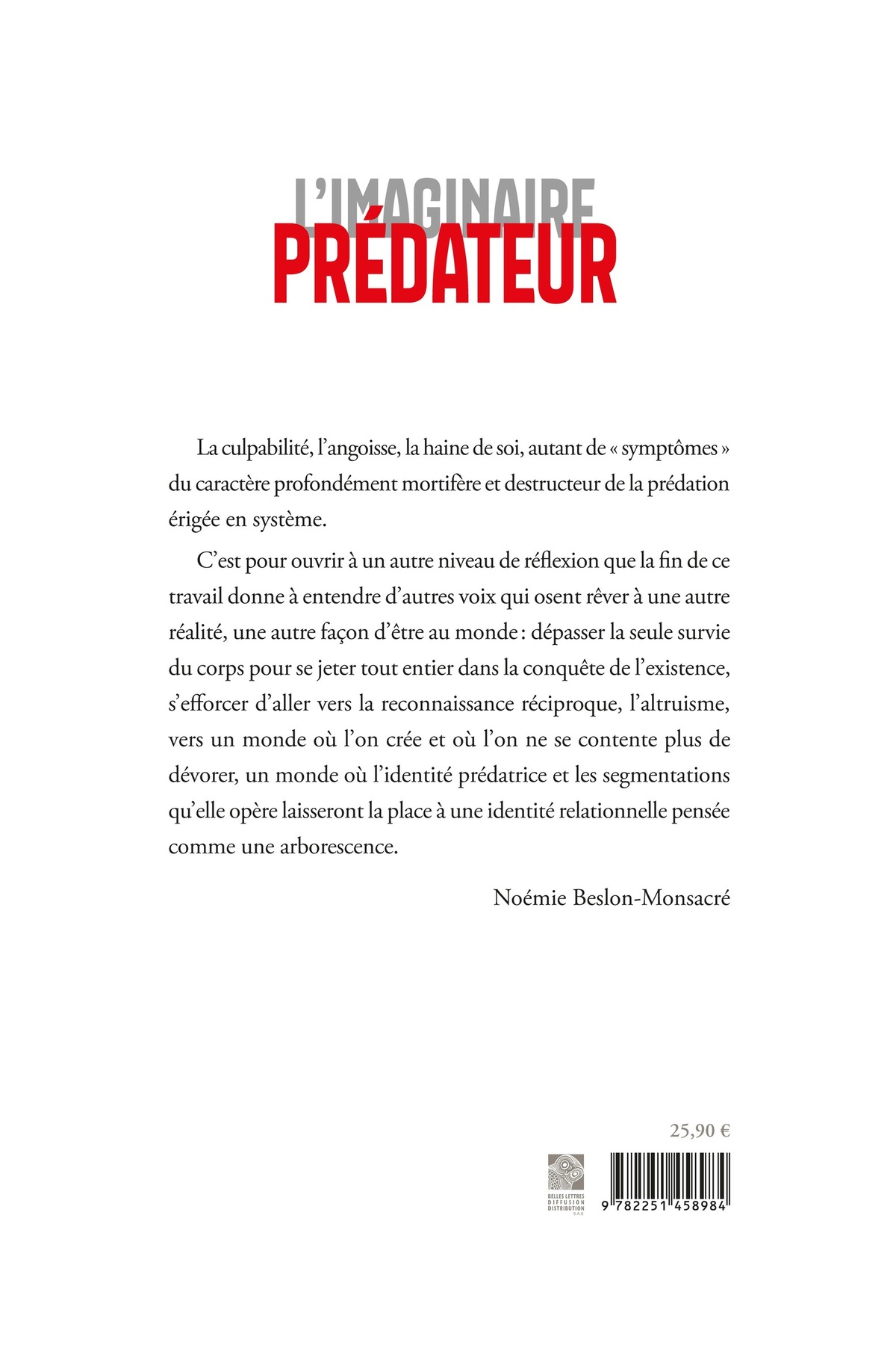 L'Imaginaire prédateur