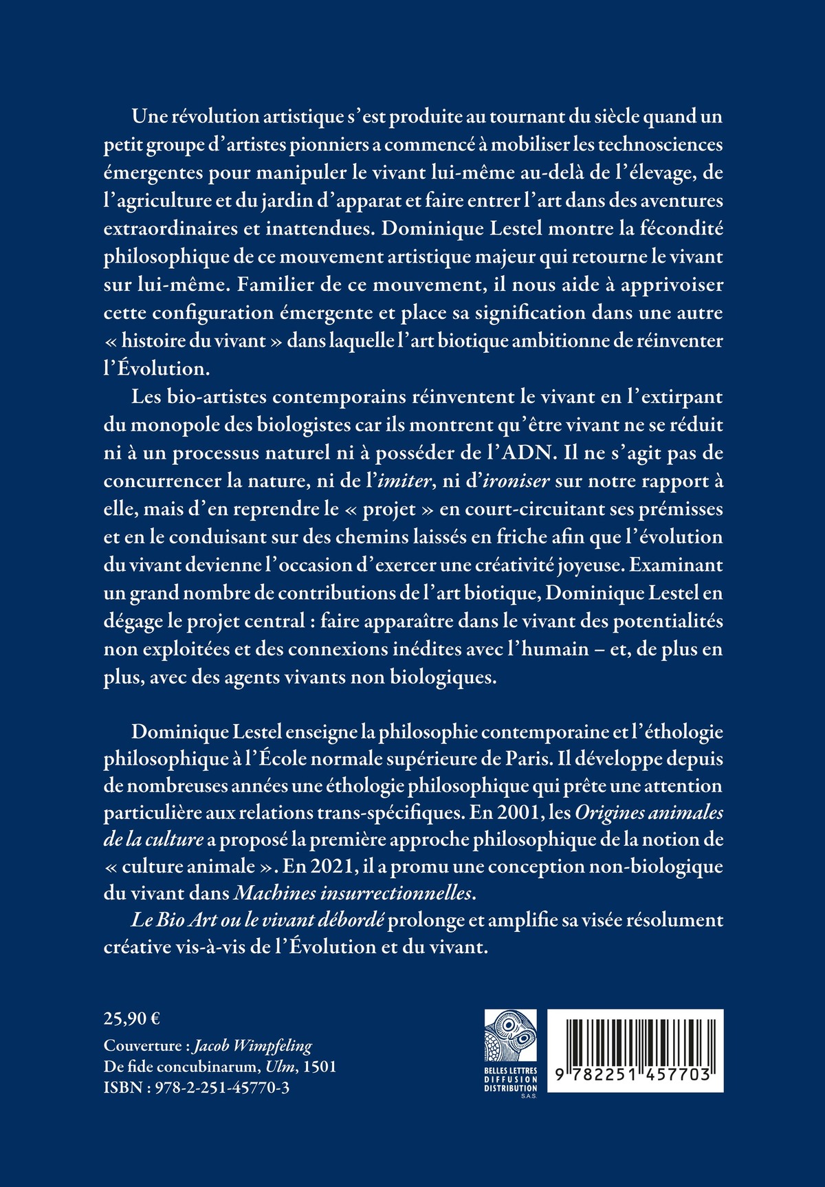 Le Bio-Art ou le vivant débordé