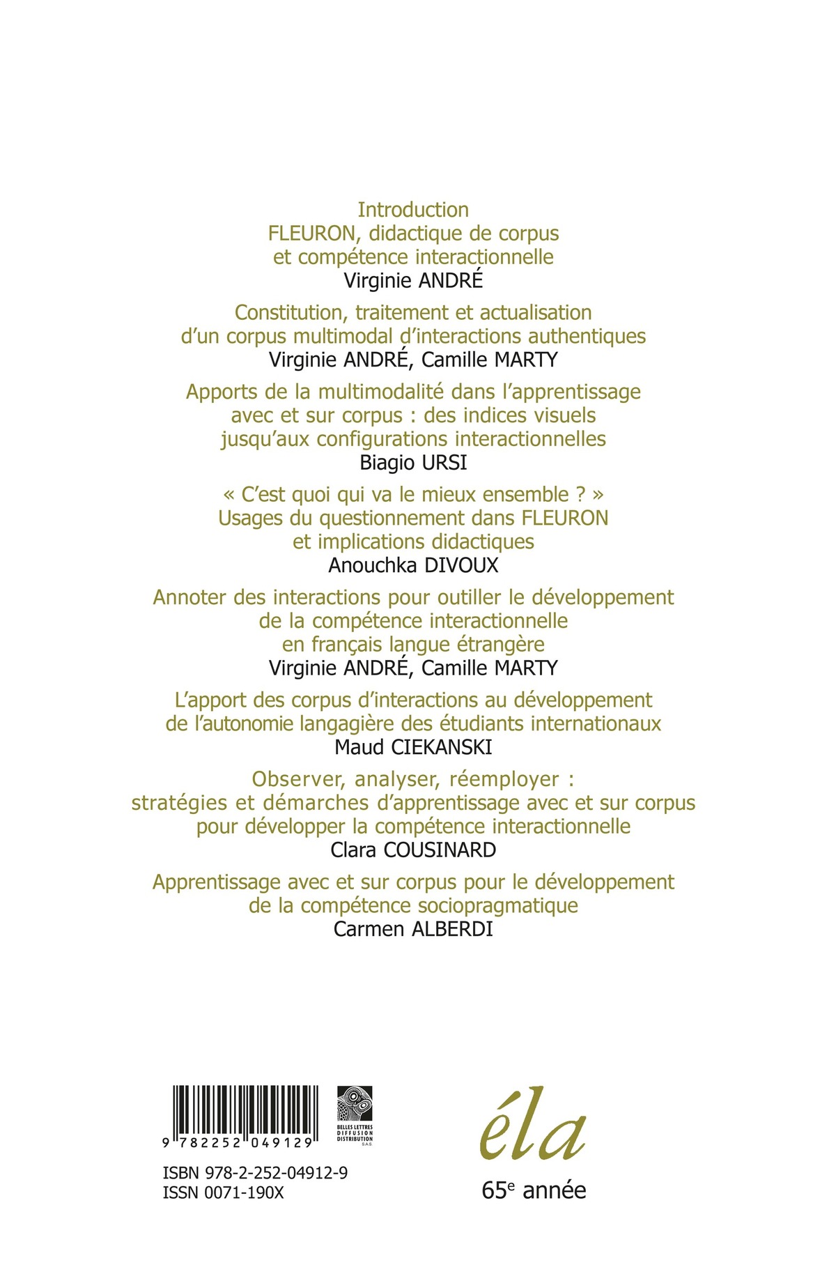 Études de linguistique appliquée - n°2-2026