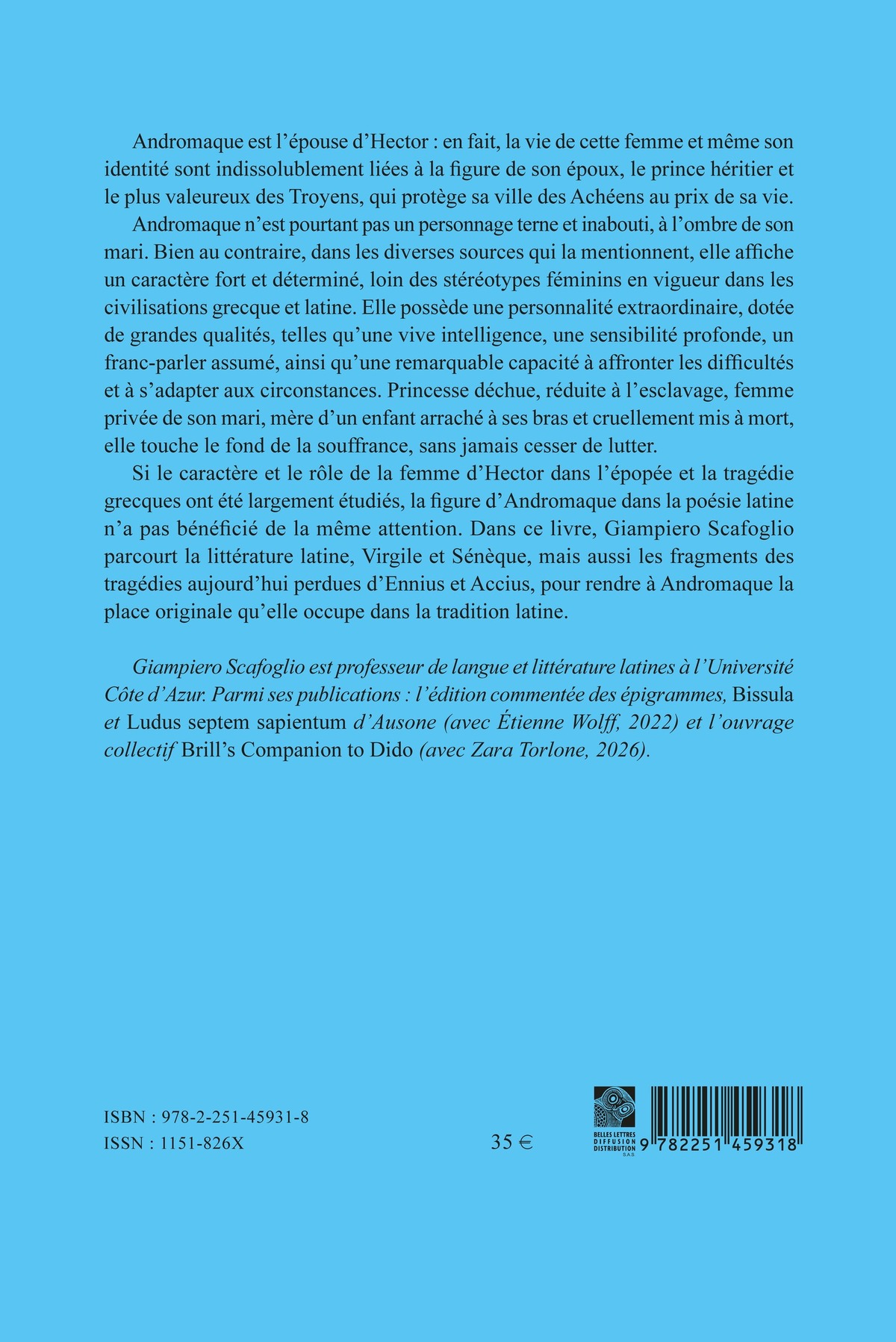 Andromaque dans la poésie latine