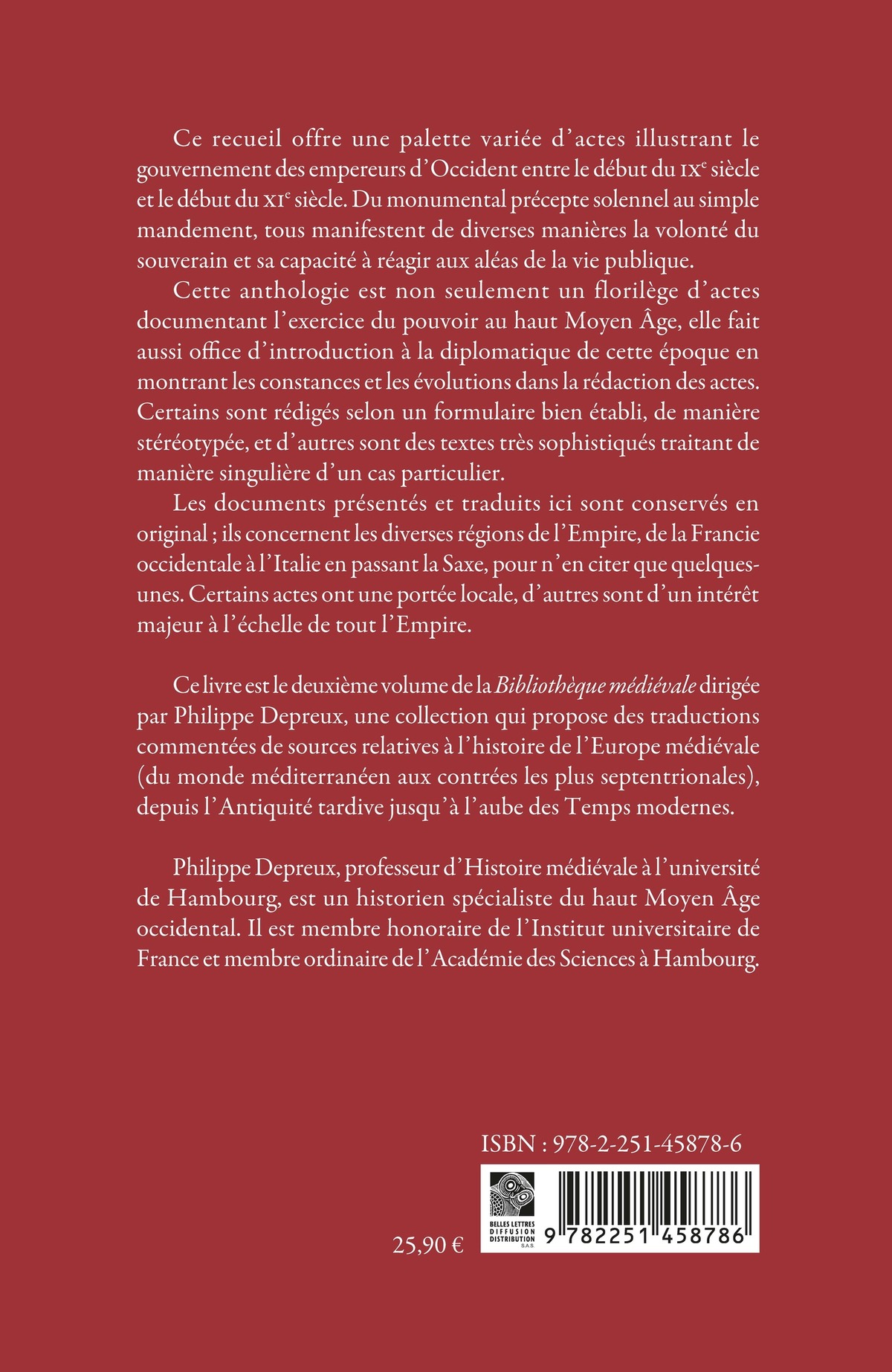 Actes des empereurs carolingiens et ottoniens