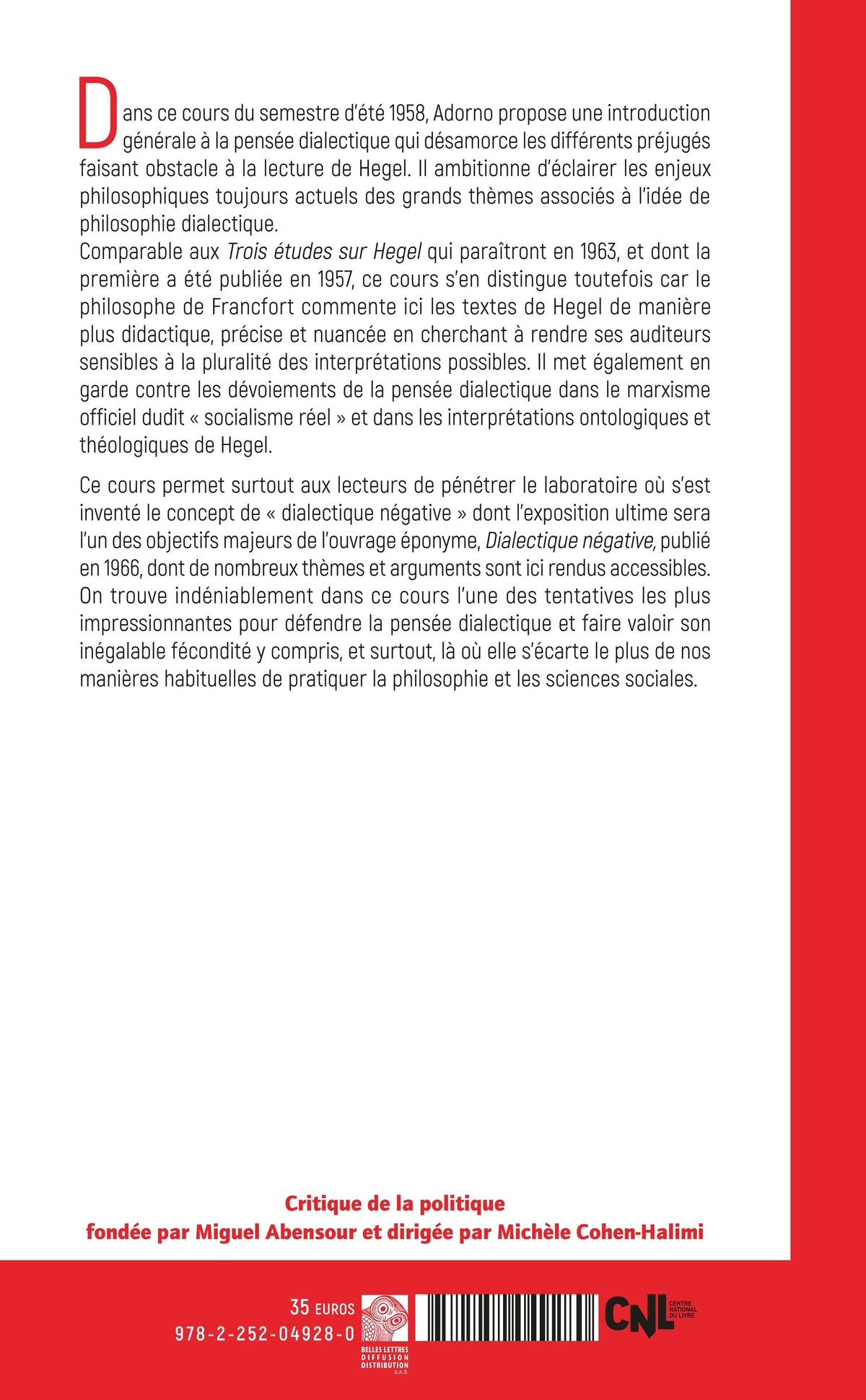 Introduction à la dialectique