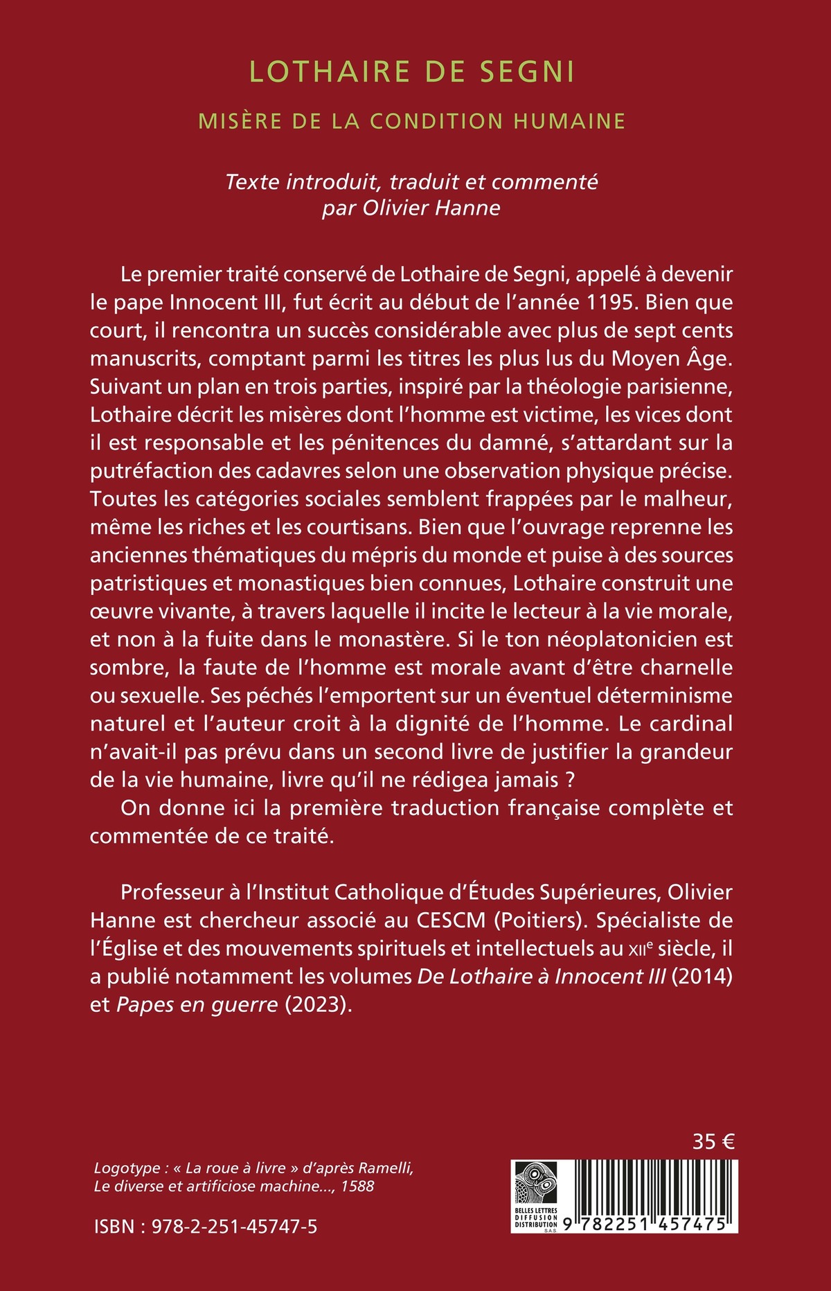Misère de la condition humaine