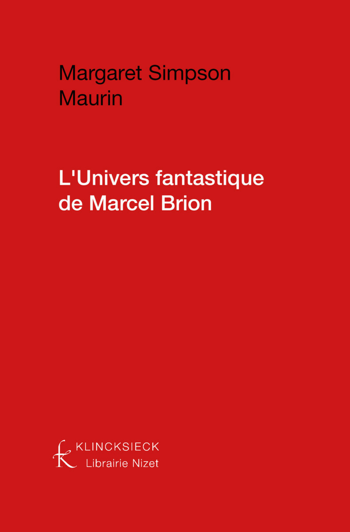 L'Univers fantastique de Marcel Brion