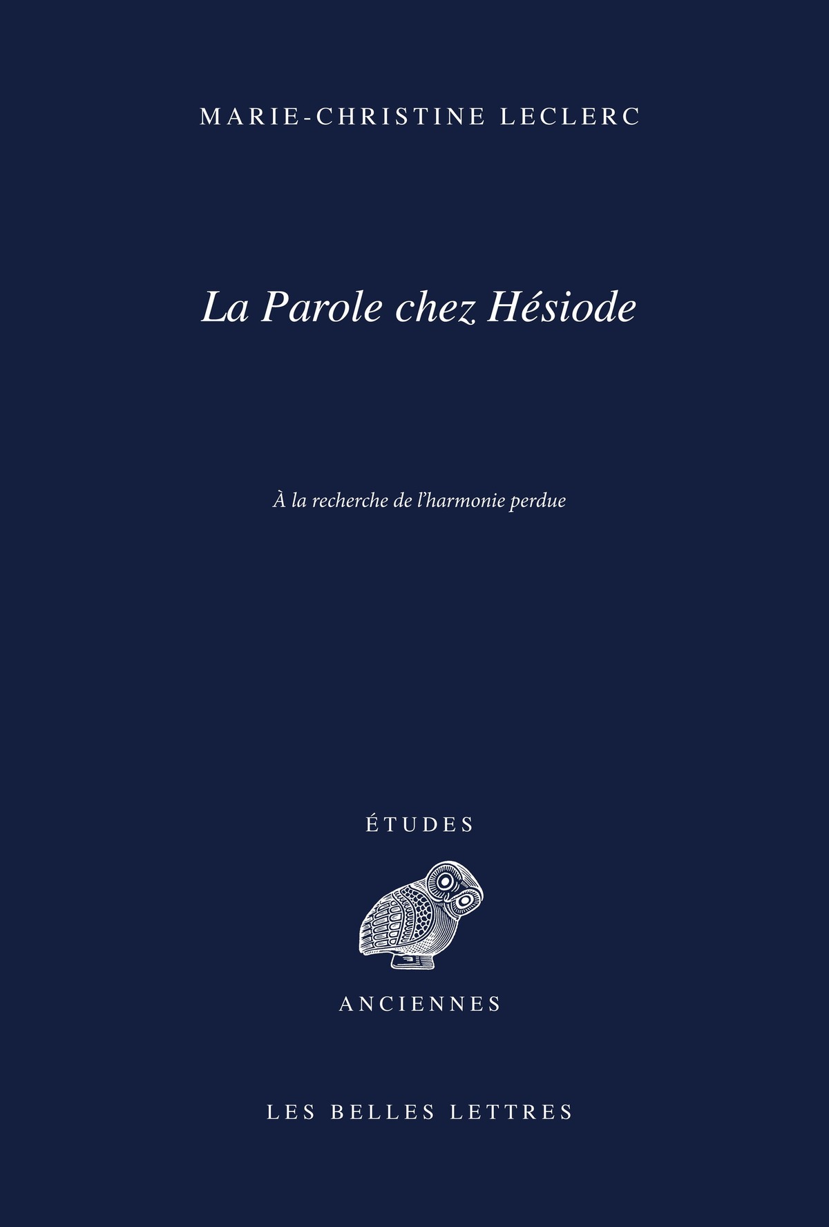 La Parole chez Hésiode