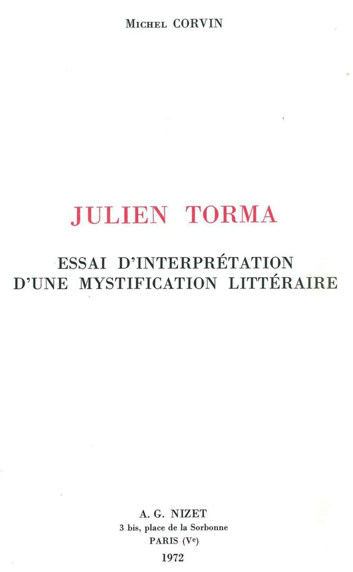 Julien Torma