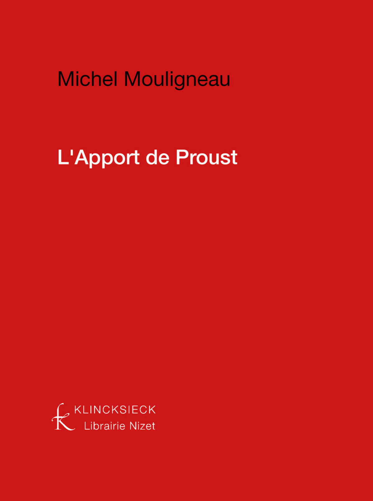 L'Apport de Proust