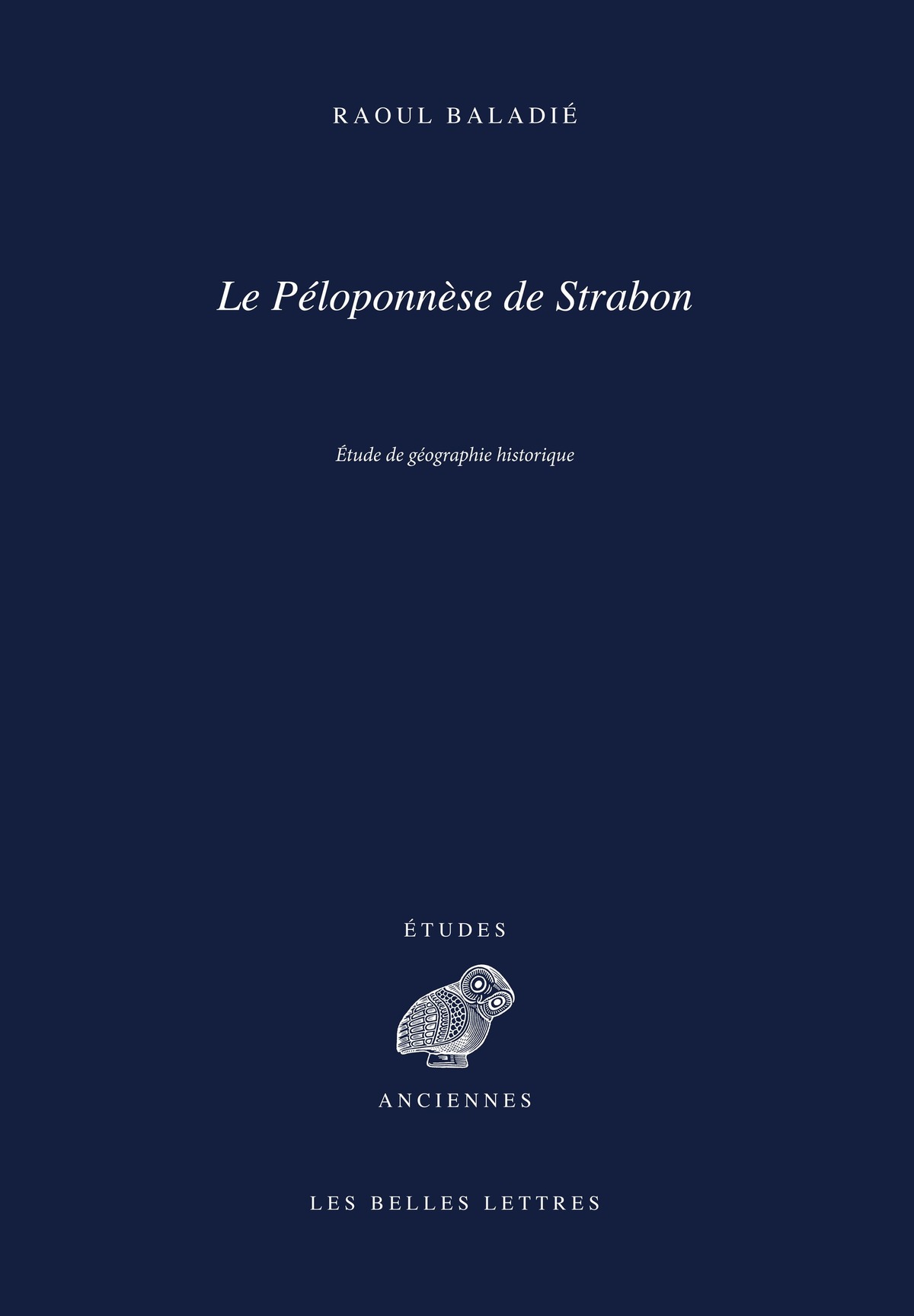 Le Péloponnèse de Strabon