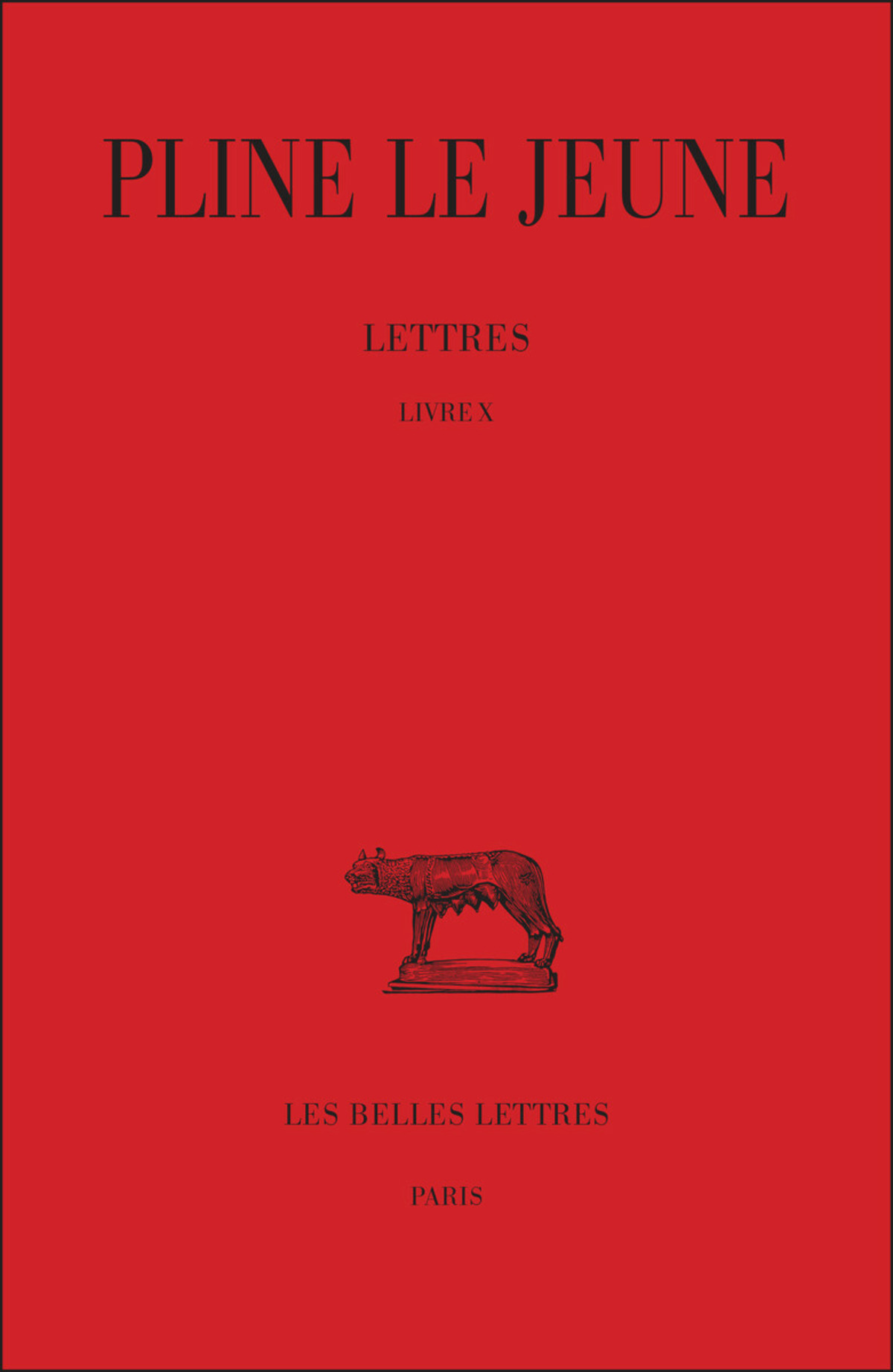 Lettres. Livre X