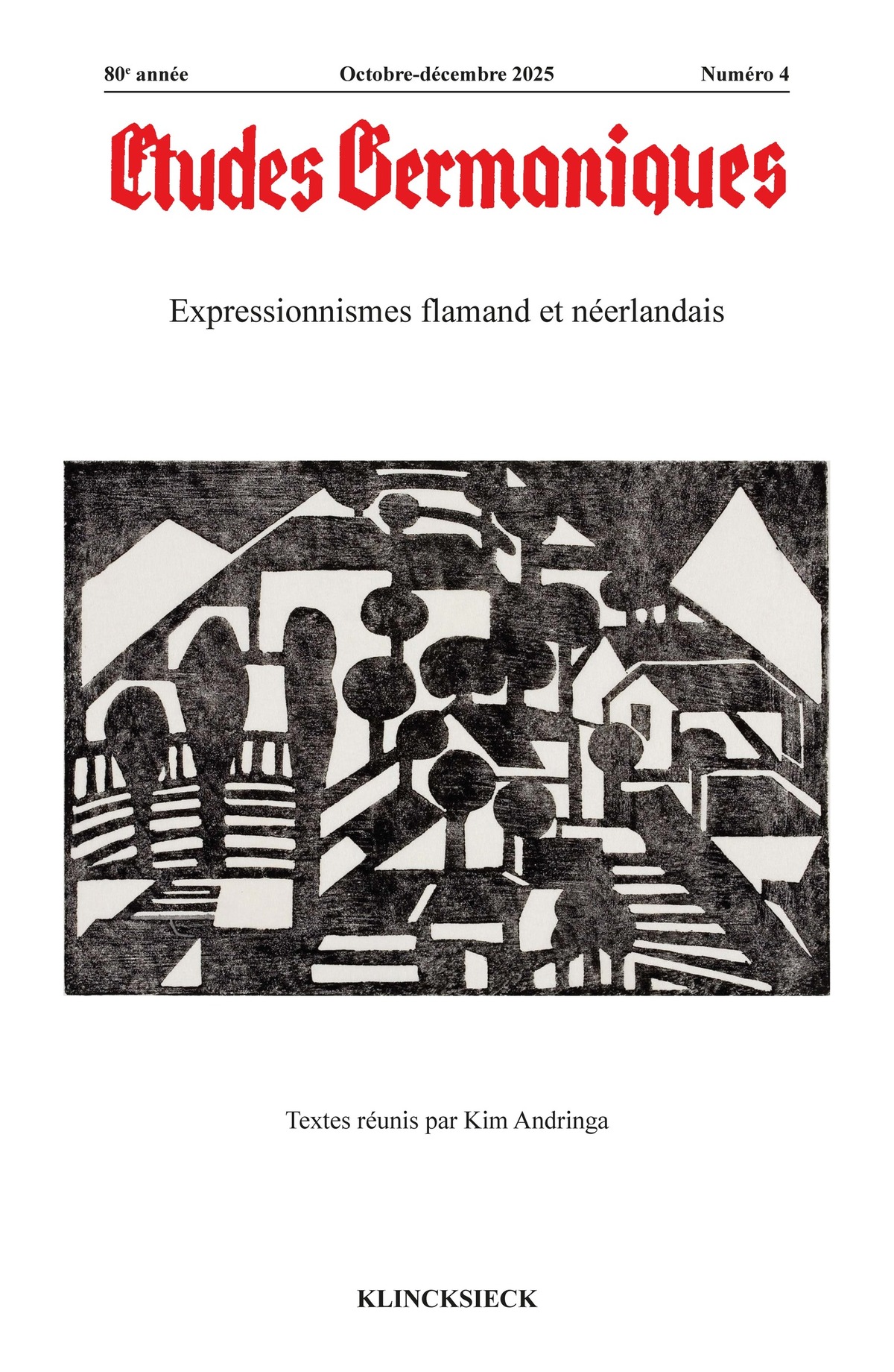 Études germaniques - N°4-2025