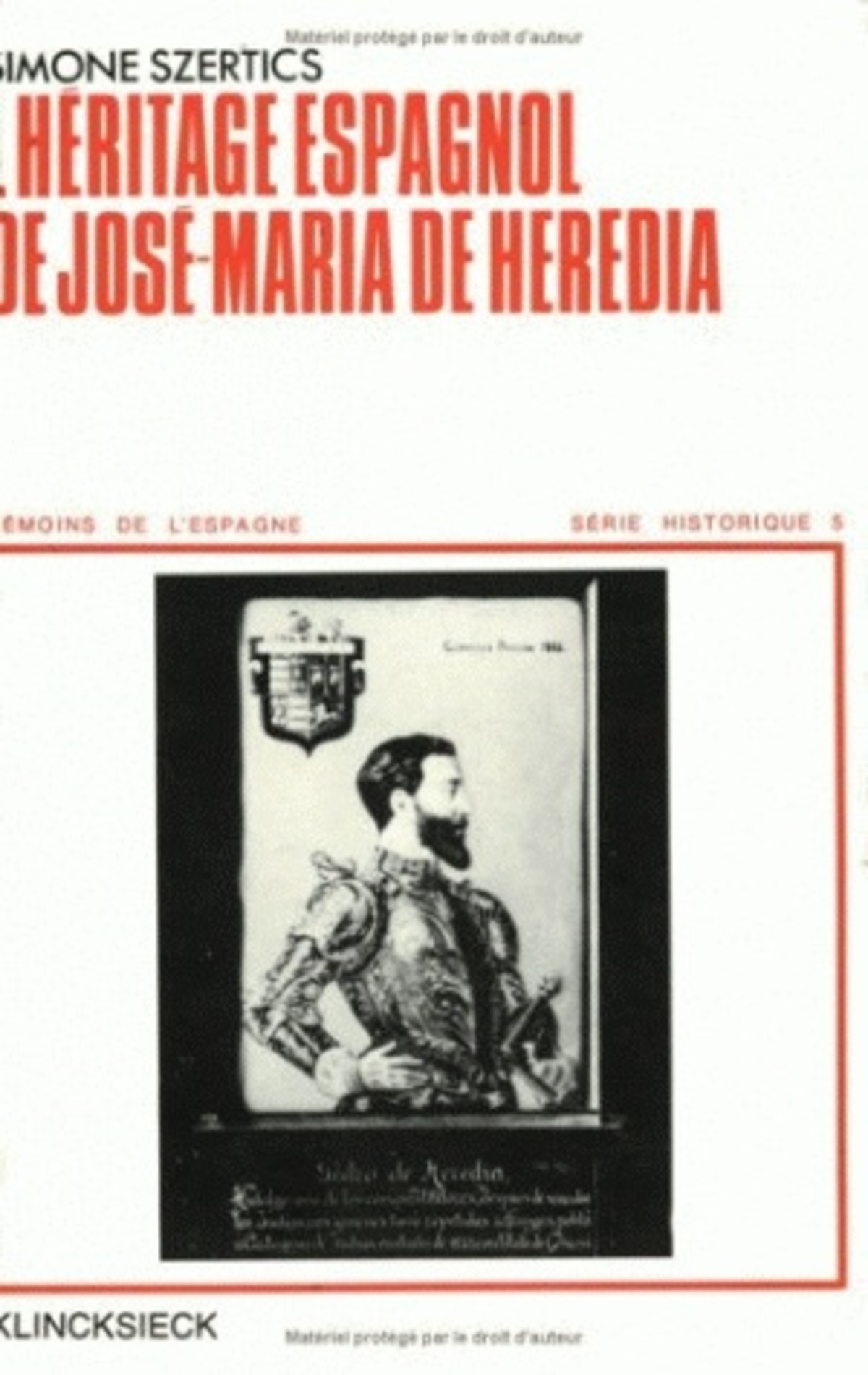L'Héritage espagnol de José-Maria de Heredia