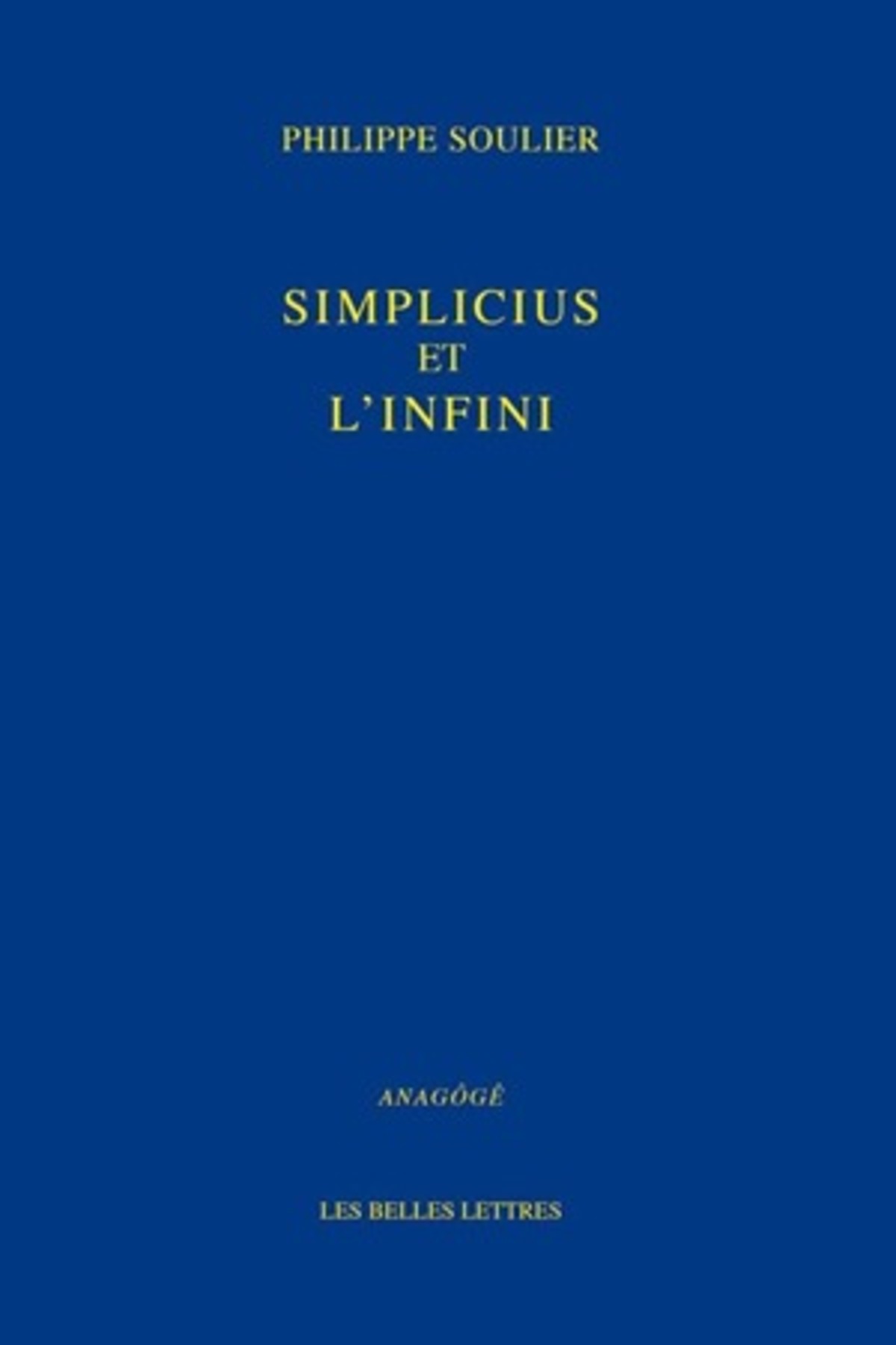 Simplicius et l'Infini