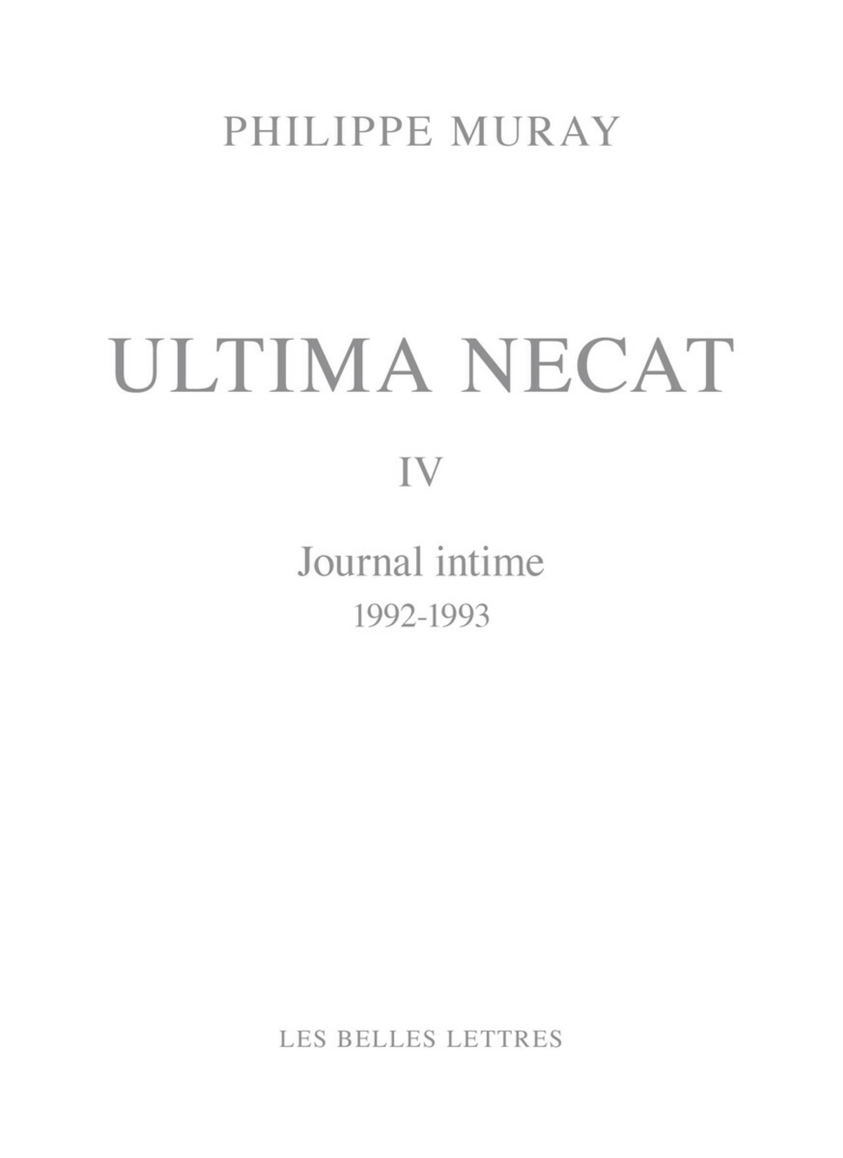 Ultima Necat IV