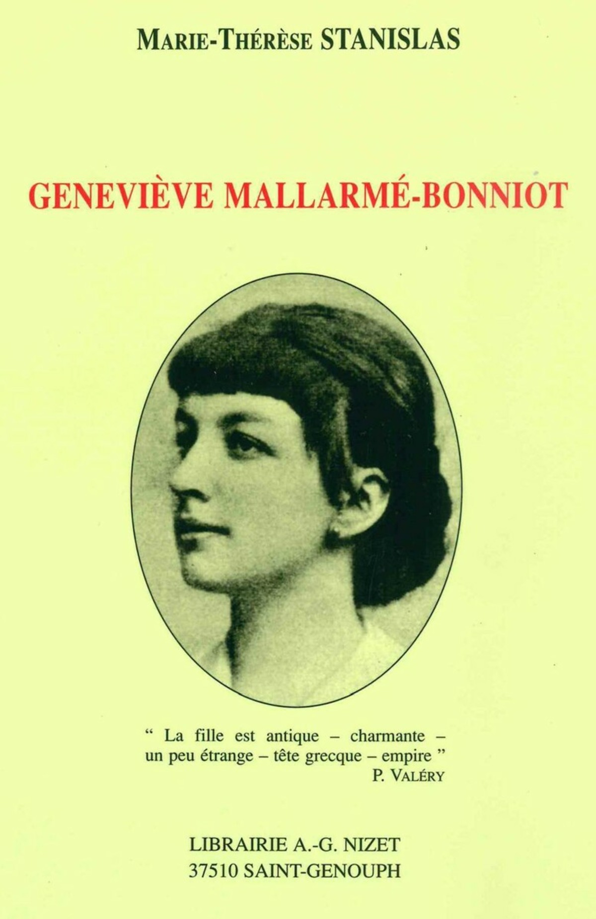 Geneviève Mallarmé-Bonniot