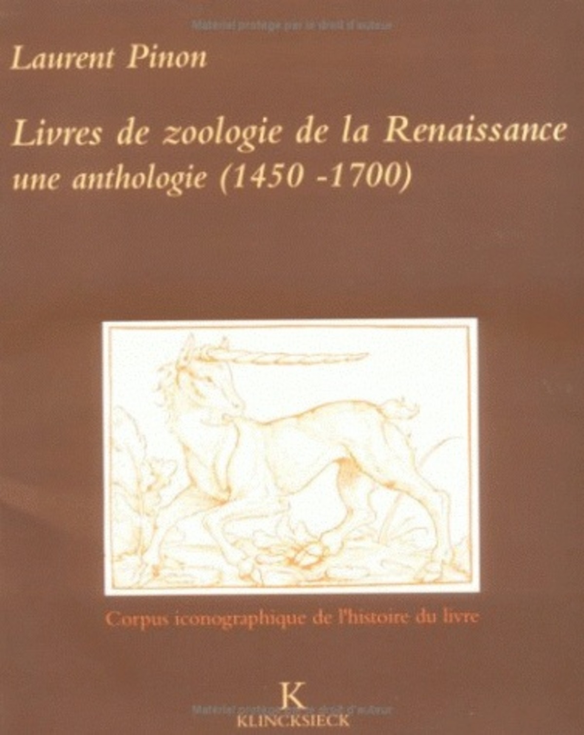 Livres de zoologie de la Renaissance