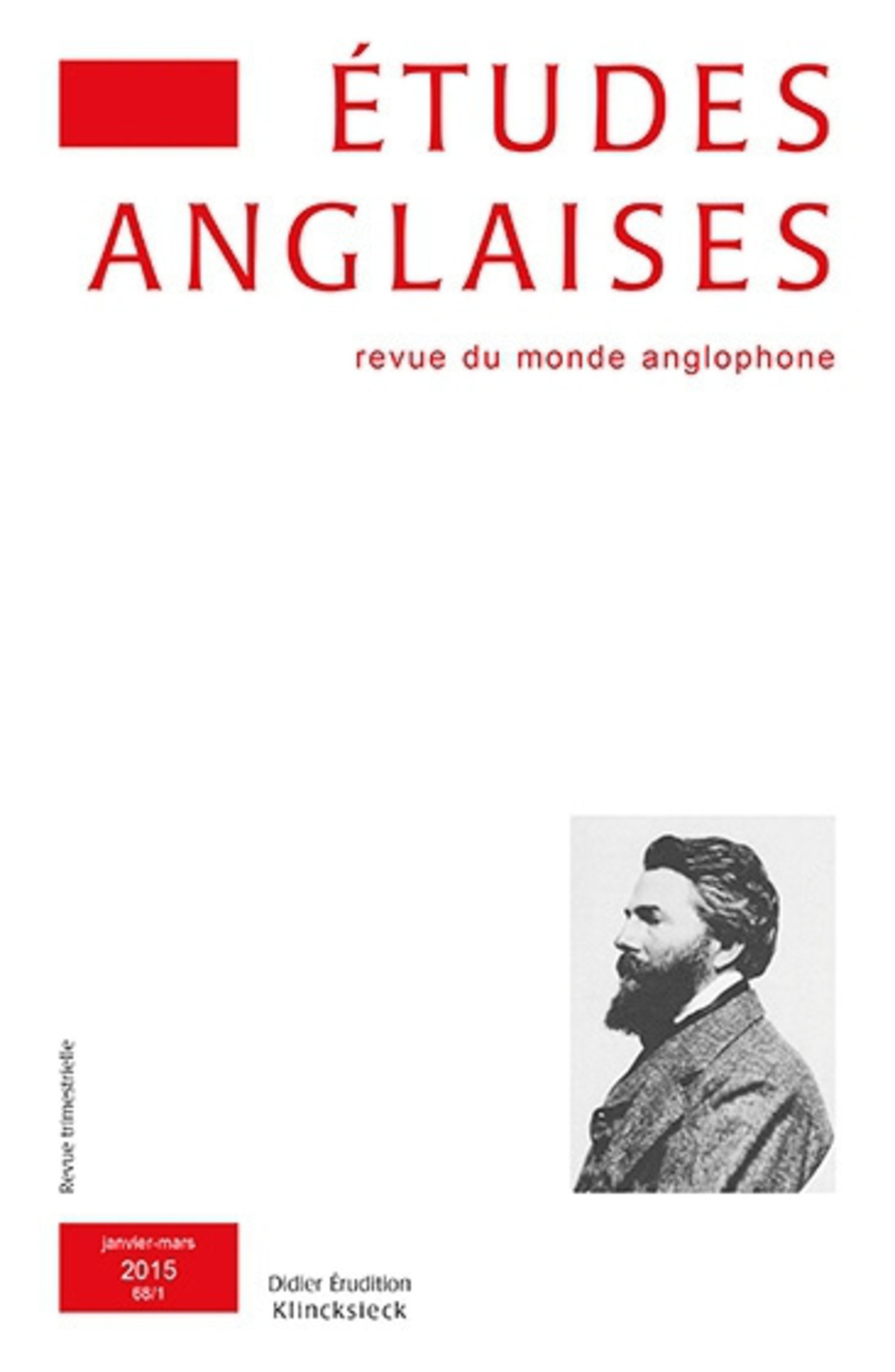 Études anglaises - N°1/2015