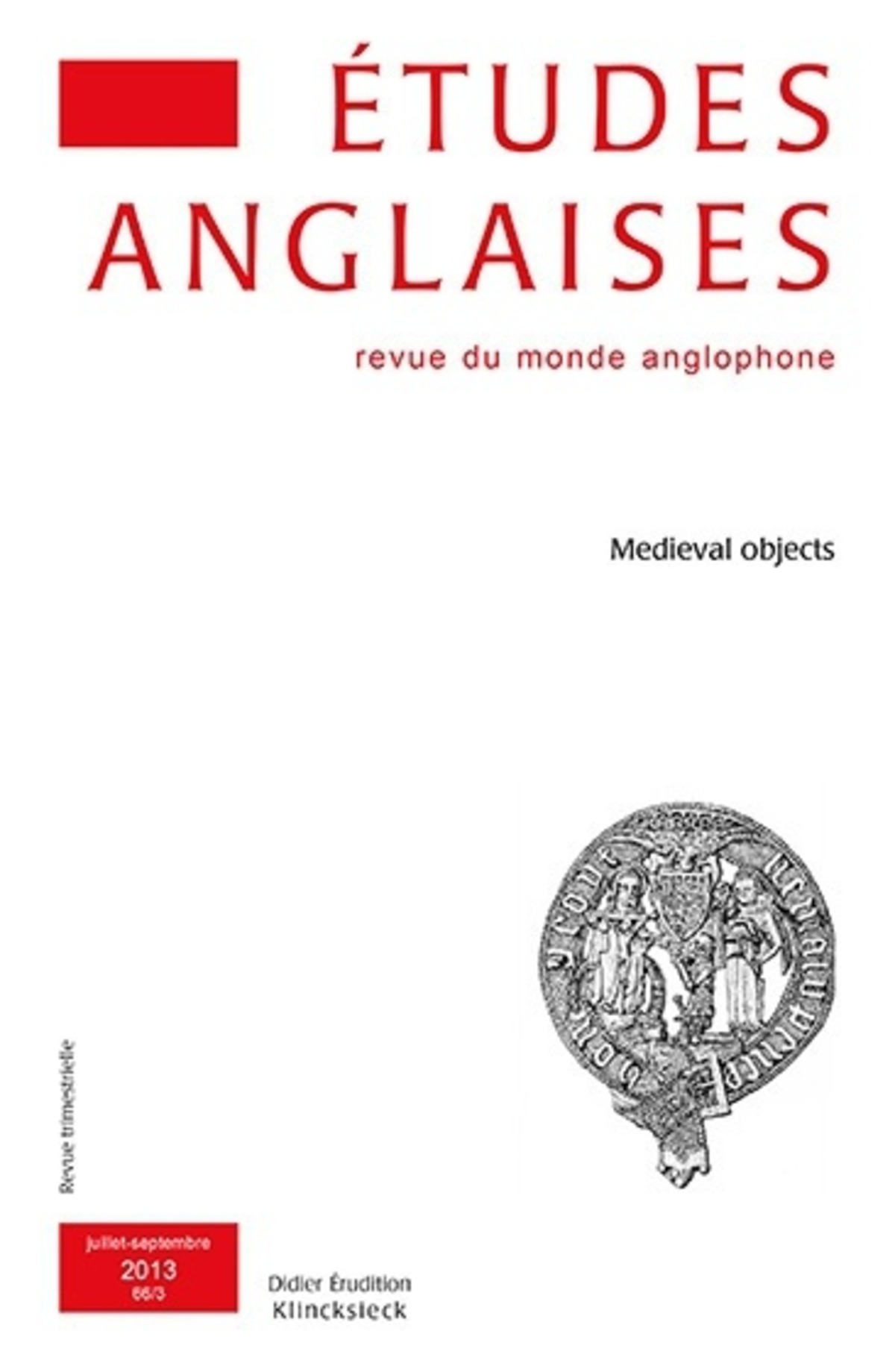 Études anglaises - N°3/2013