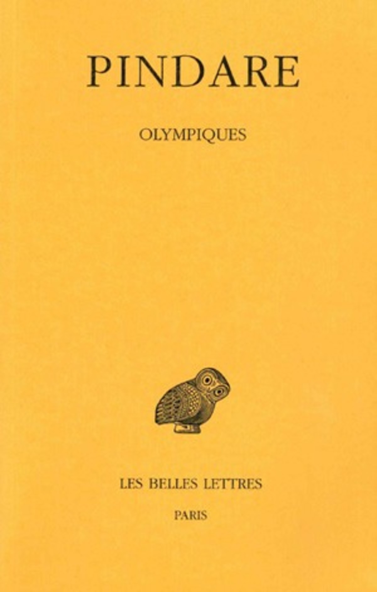 Tome I : Olympiques