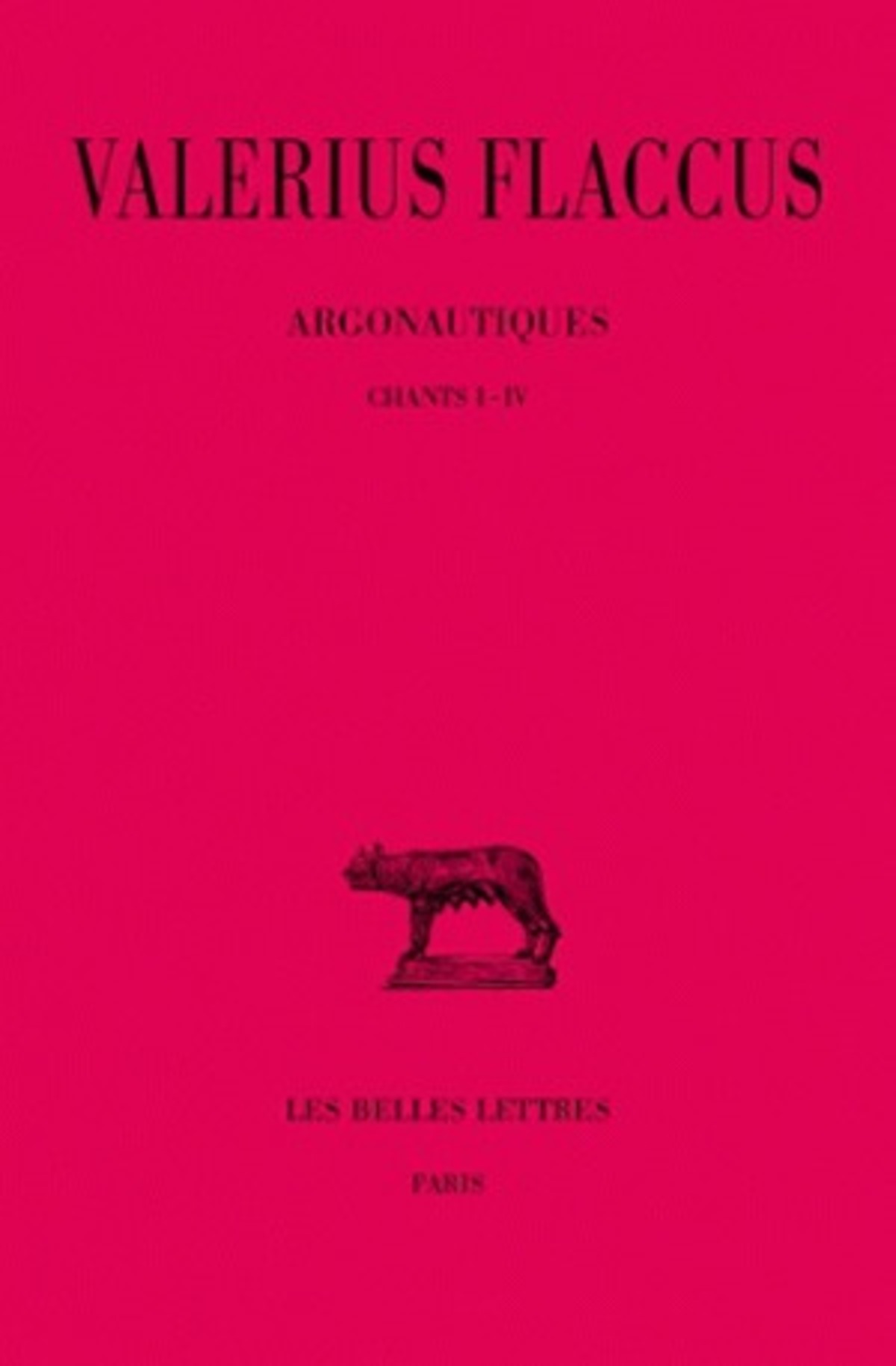 Argonautiques. Tome I : Chants I-IV