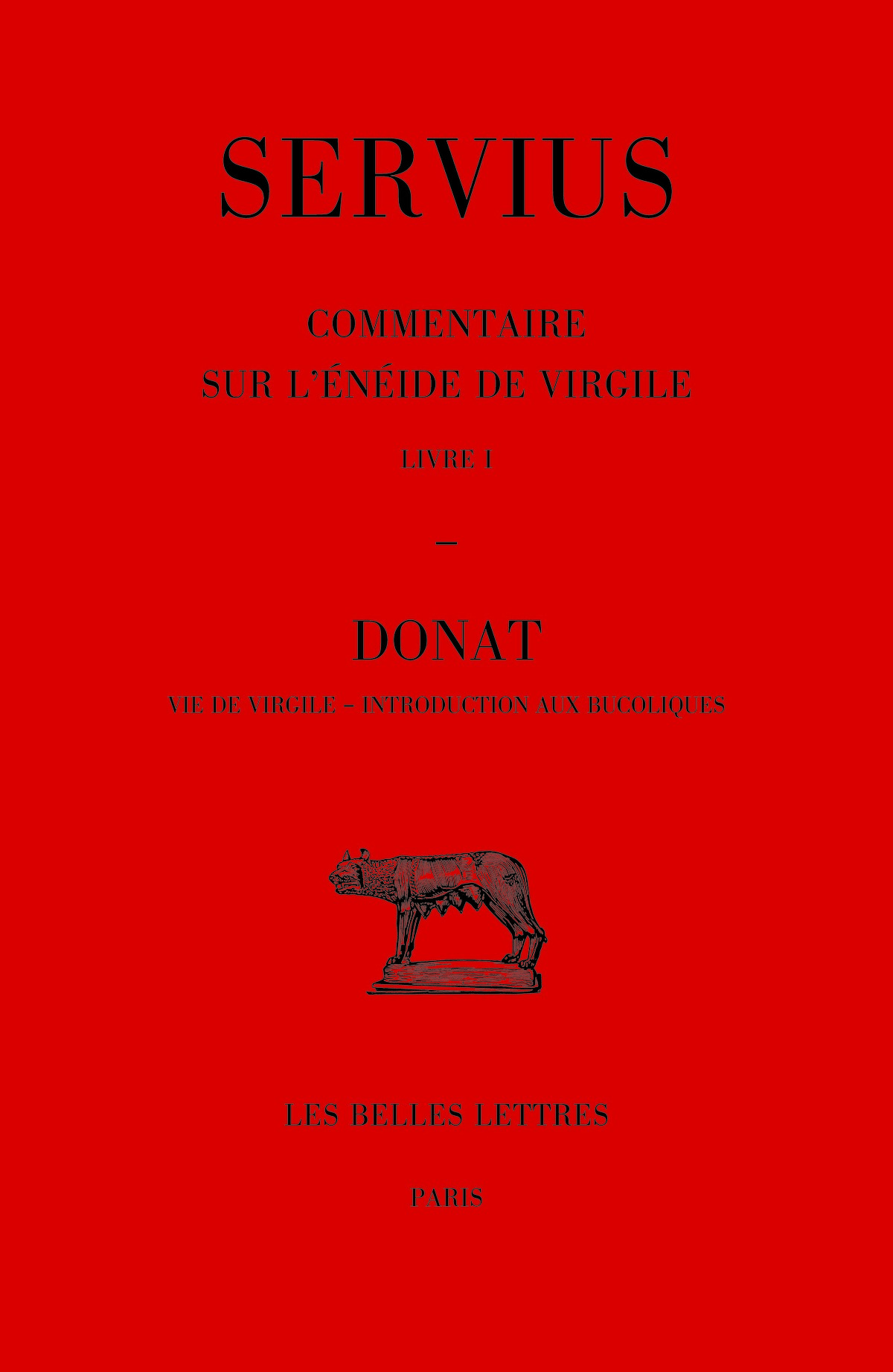 Commentaire sur l'Énéide de Virgile : Livre I. Donat, Vie de Virgile, Introduction aux Bucoliques