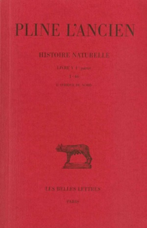 Histoire naturelle. Livre V, 1re partie
