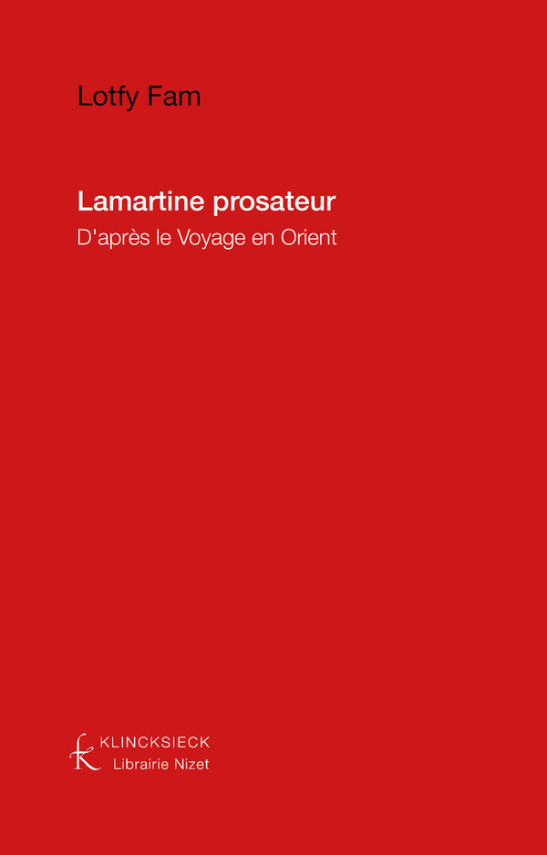 Lamartine prosateur
