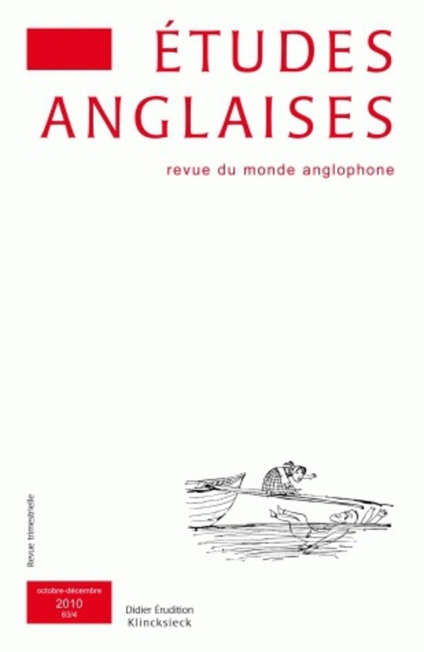 Études anglaises - N°4/2010