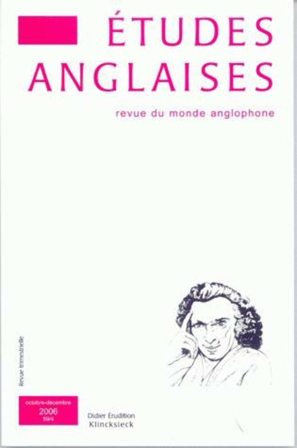 Études anglaises - N°4/2006