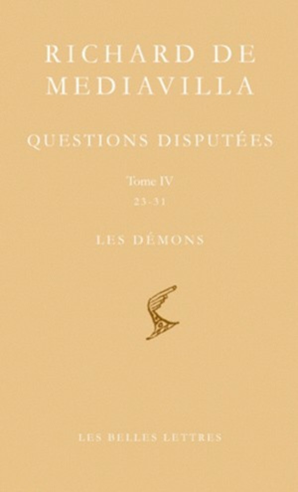 Questions disputées. Tome IV: Questions 23-31. Les Démons