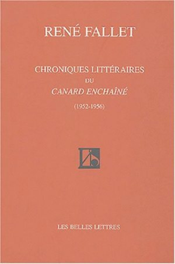 Chroniques littéraires du Canard Enchaîné