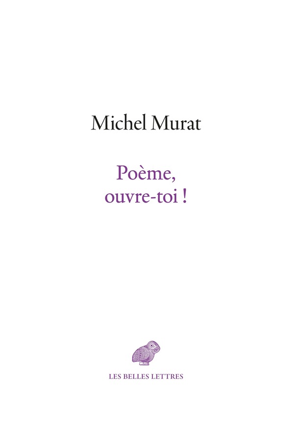 Poème, ouvre-toi !