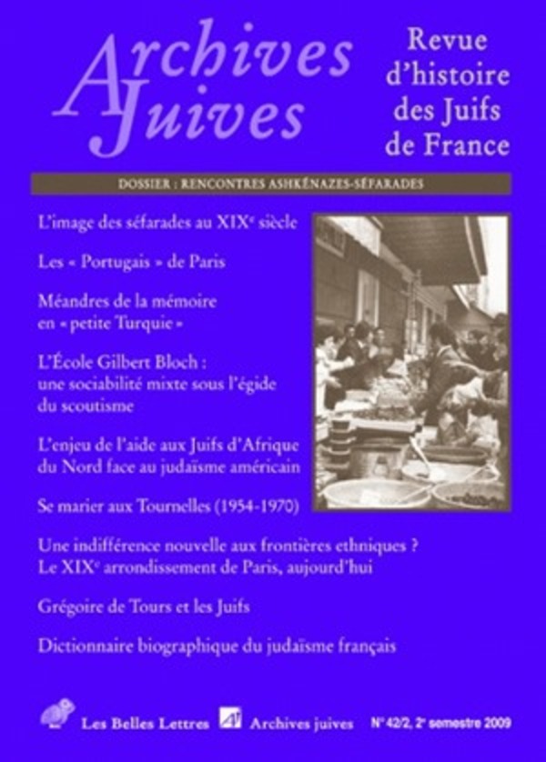 Archives Juives n°42/2