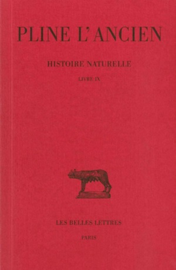 Histoire naturelle. Livre IX
