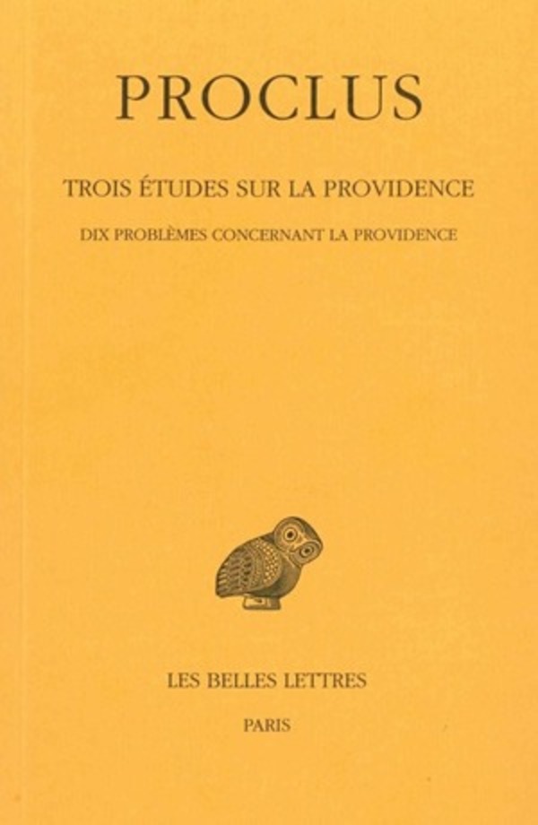 Trois études sur la Providence. Tome I : Introduction - Dix problèmes concernant la Providence