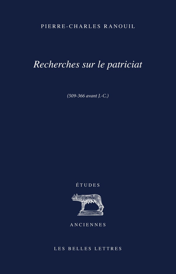 Recherches sur le Patriciat
