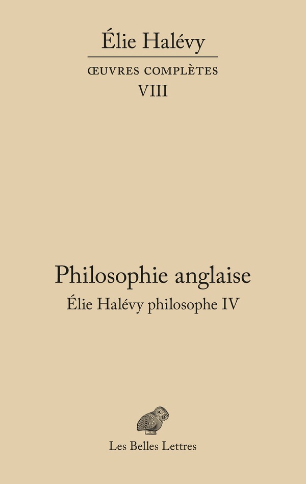 Philosophie anglaise. Elie philosophe IV