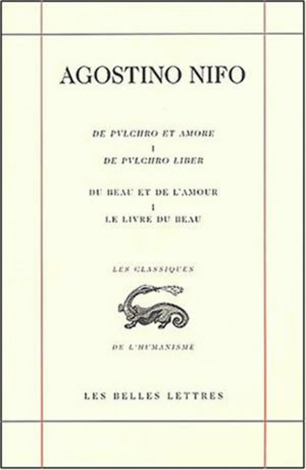 Du Beau et de l'Amour / De Pulchro et Amore. Livre I
