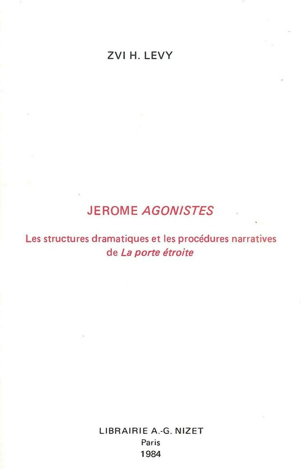 Jérôme Agonistes