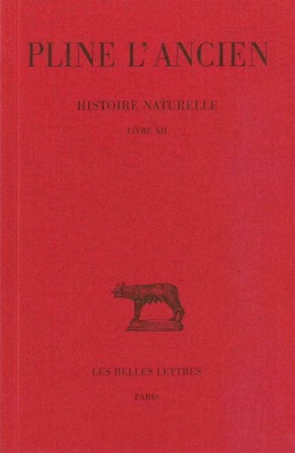 Histoire naturelle. Livre XII