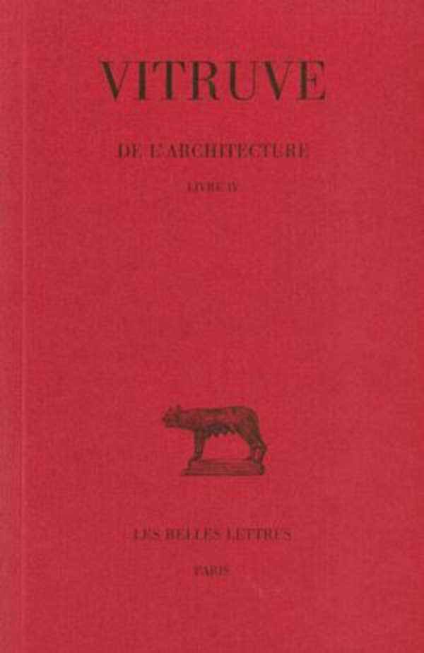 De l'Architecture. Livre IV