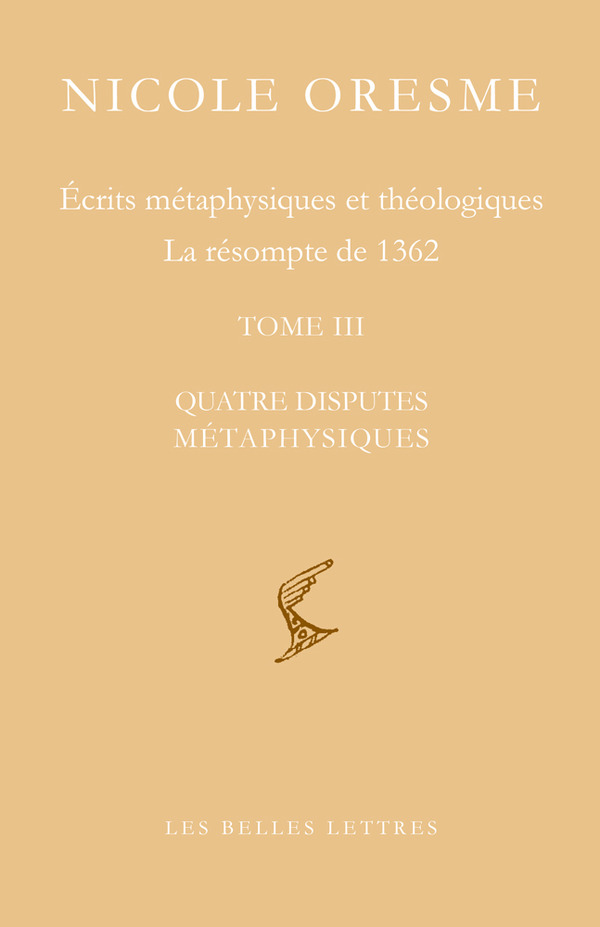 Écrits métaphysiques et théologiques