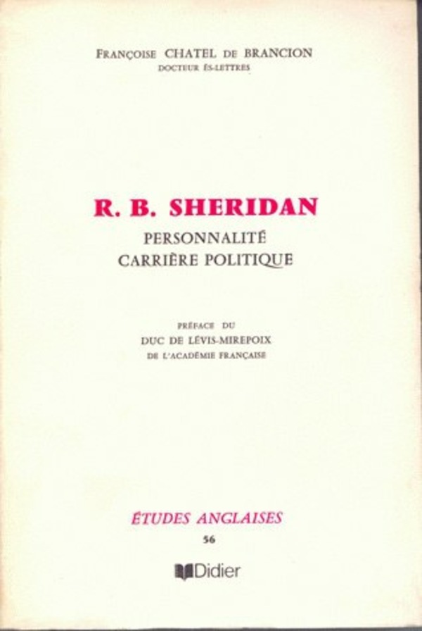 Richard Brinsley Sheridan