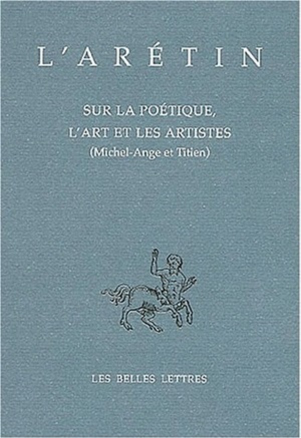 Sur la Poétique, l'art et les artistes (Michel-Ange et Titien)